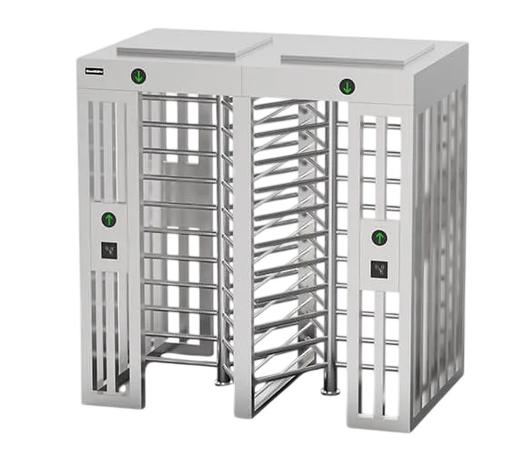 Double full height turnstile
