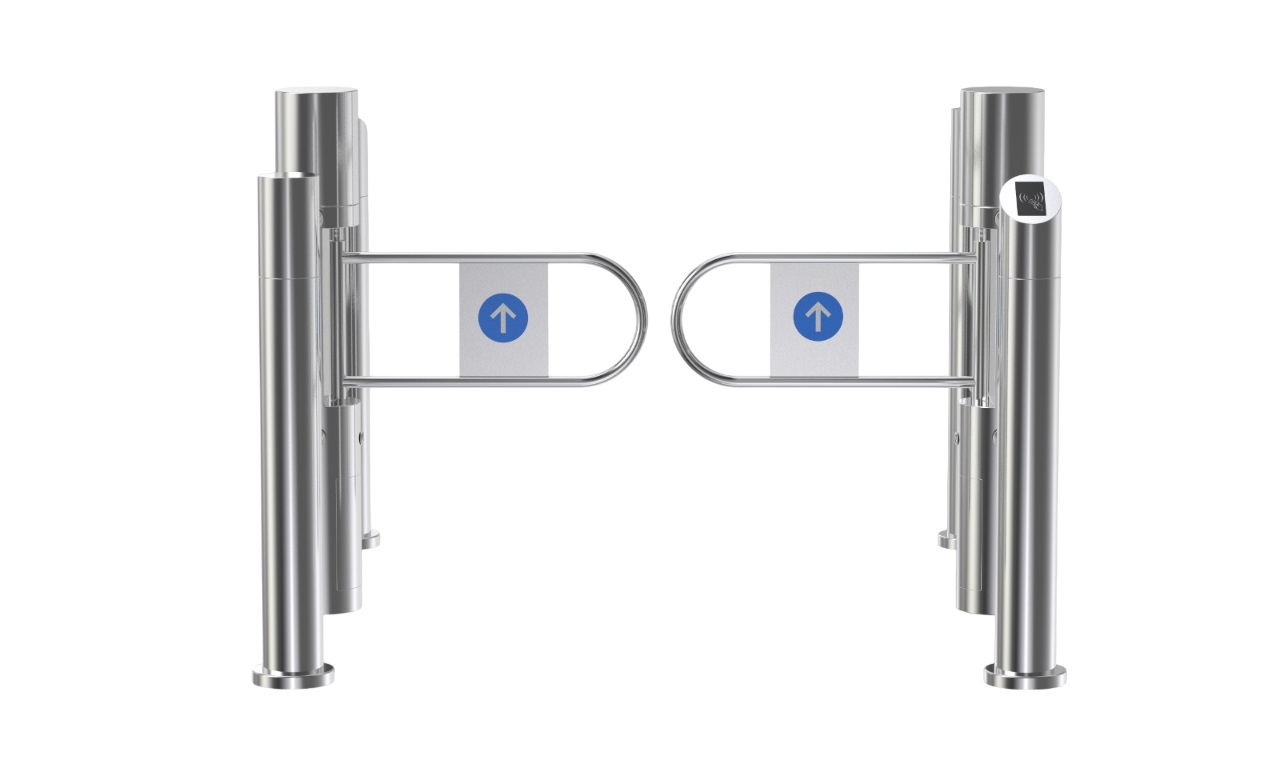 Bramka uchylna podw&oacute;jna prz&oacute;d