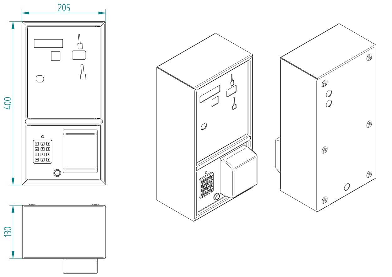 Wymiary Moneterka CSP-Multi-OD wano