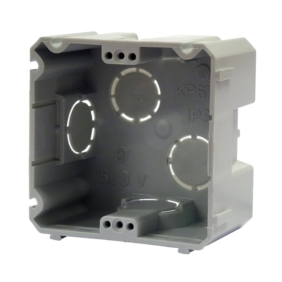 Square electrical box PP-WPS80