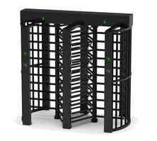 Double full height turnstile BW-412 BLACK