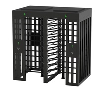 Double full height turnstile BW-402FS BLACK