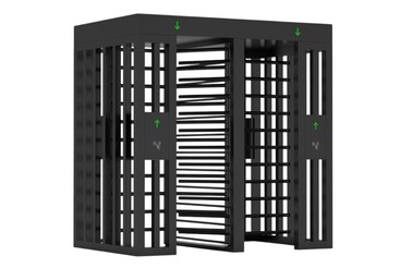 Double full height turnstile 