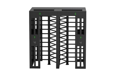Double full height turnstile 