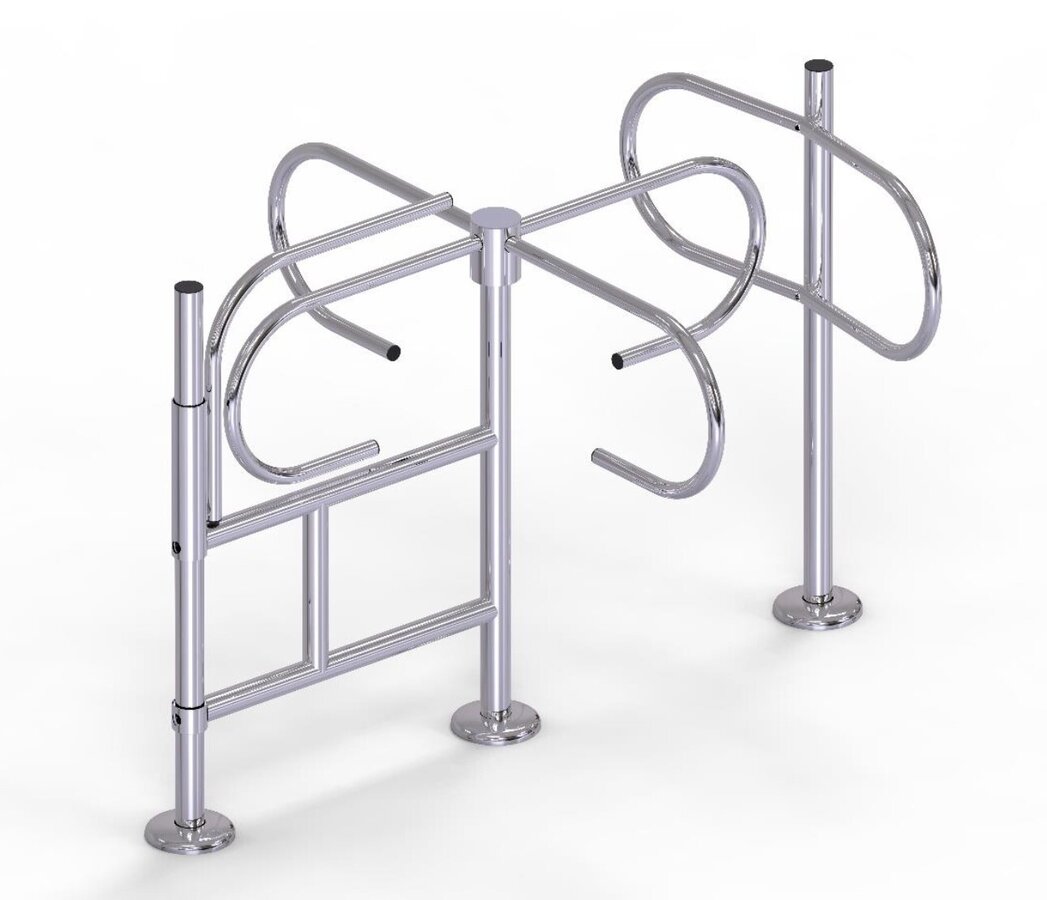 Turnstile with anti-panic system