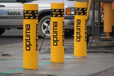 Bollard stały płytkiego montażu FXB-CT DEFENDER wano