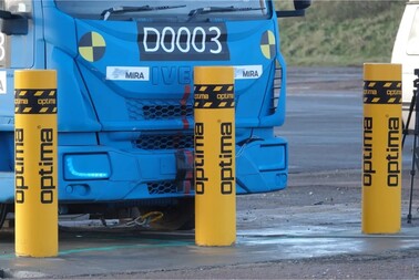 Bollard stały płytkiego montażu FXB-CT DEFENDER wano