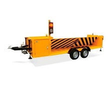 Mobilna hydrauliczna zapora drogowa MHRB
